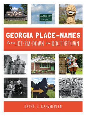 Georgia Place-Names From Jot-em-Down to Doctortown - ebook